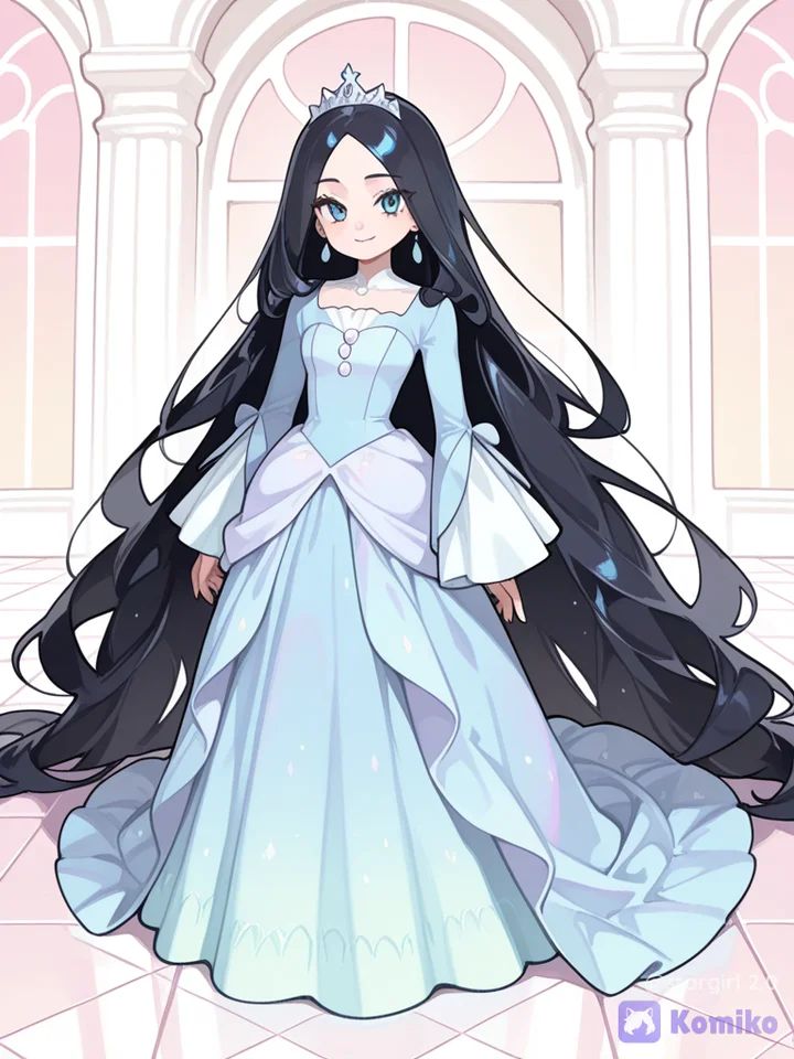 I like her, the dress not so much