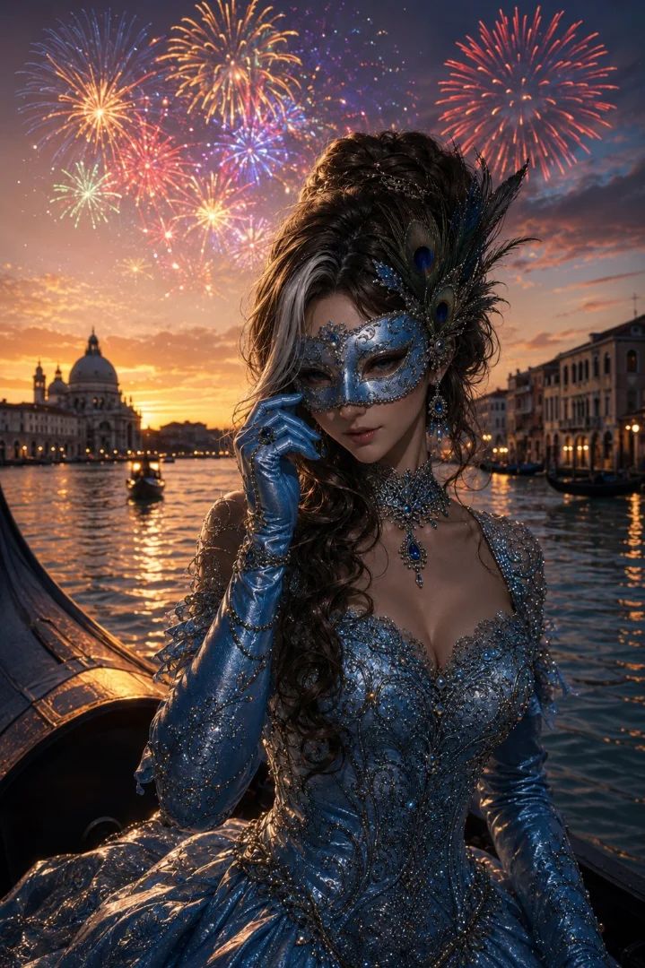 Le bal masqué vénitien d'Emilie