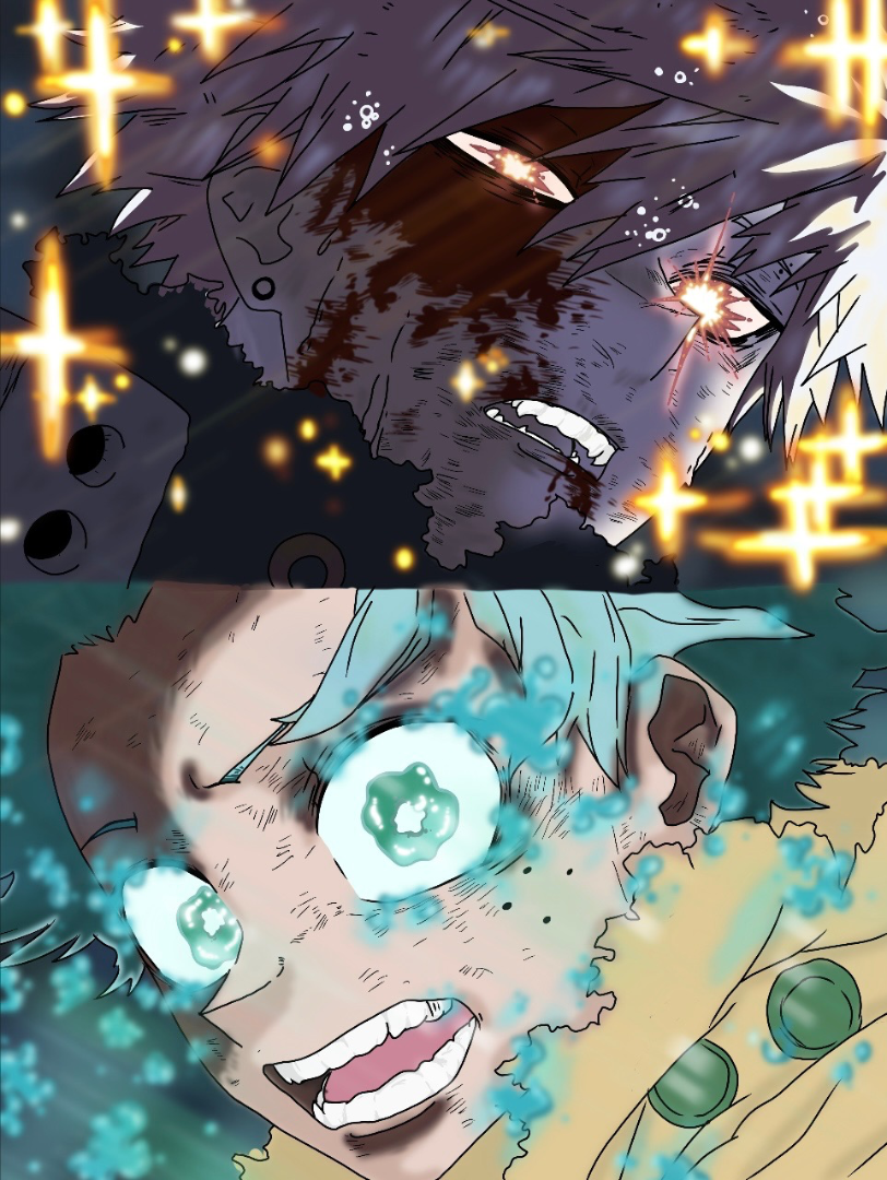 I drew this scene in my stile on iPad ✨🌟⭐️💫