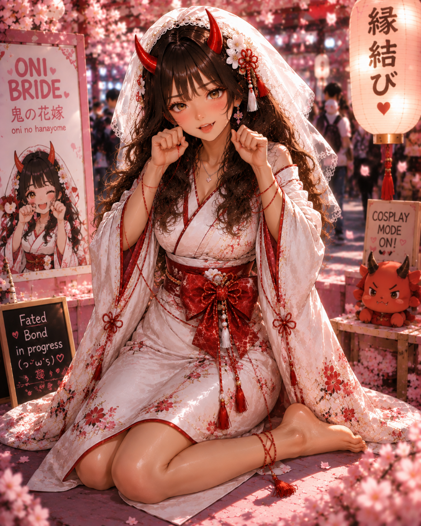 👹💍 Oni Bride Mode: ON! 💕