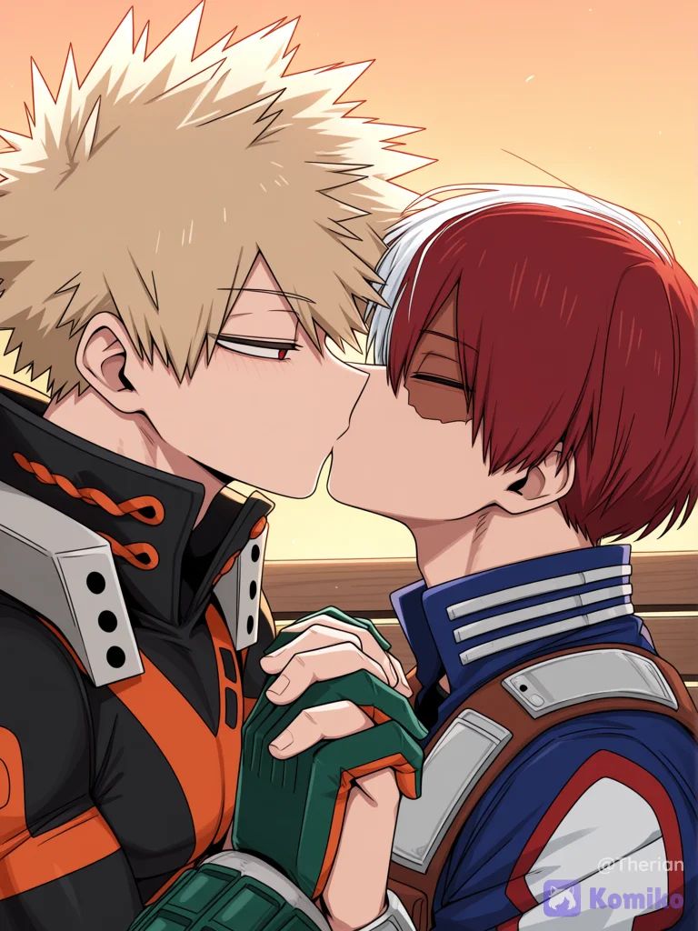 Rawr dis is gay hehe todobaku (again)