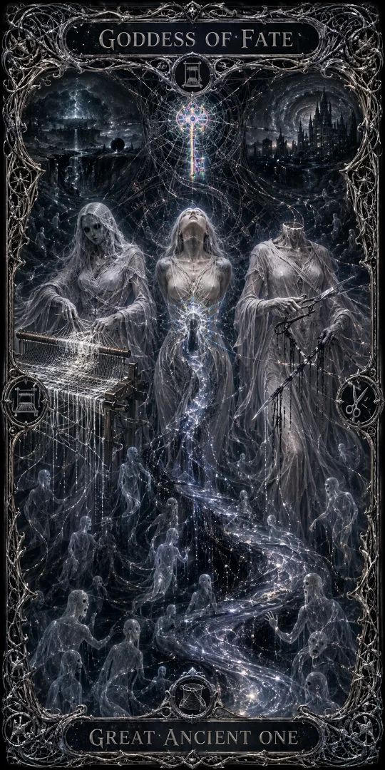 Great Old One/Outer God | Path of the Eternal Edict | Goddess of Fate | Lord of Mysteries.