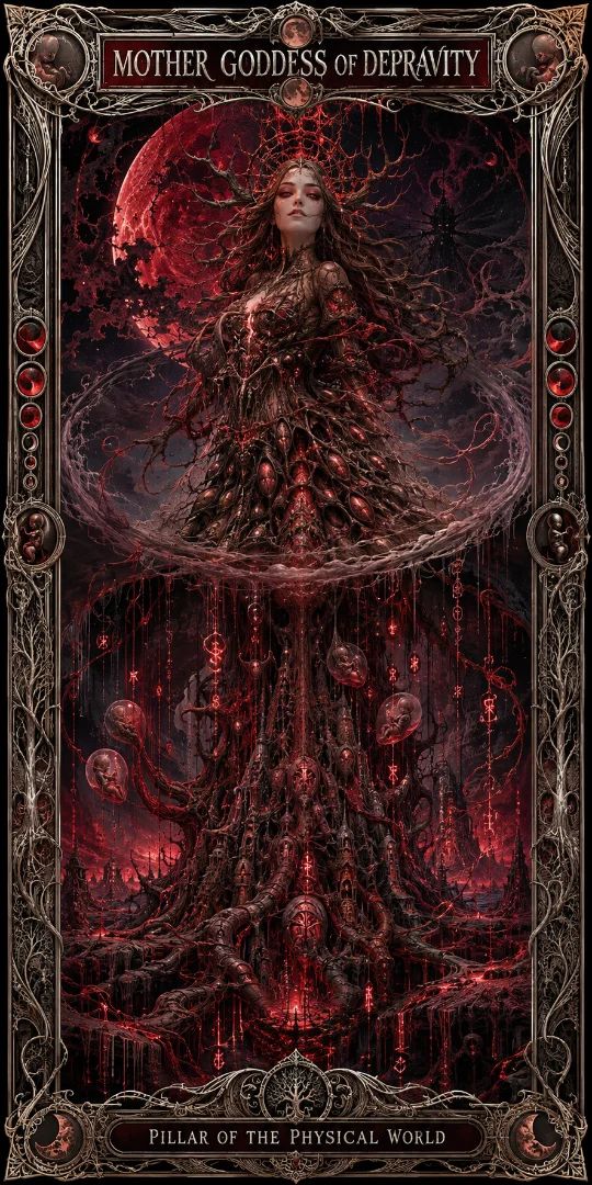 Great Old One/Outer God | Path of the Firstborn of Chaos | Mother Goddess of Depravity | Lord of Mysteries.