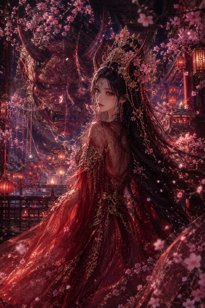 ONI BRIDE THE QUEEN OF CRIMSON