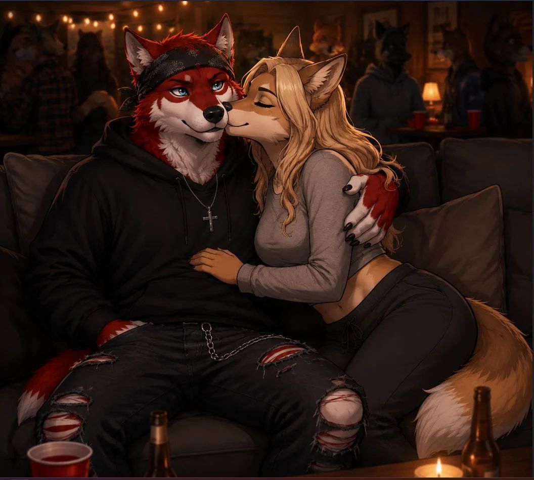 Federico Wolf and Mandy Loba