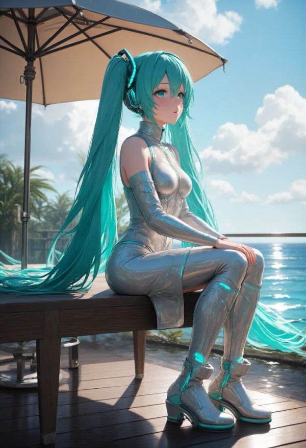 HATSUNE MIKU BEACH