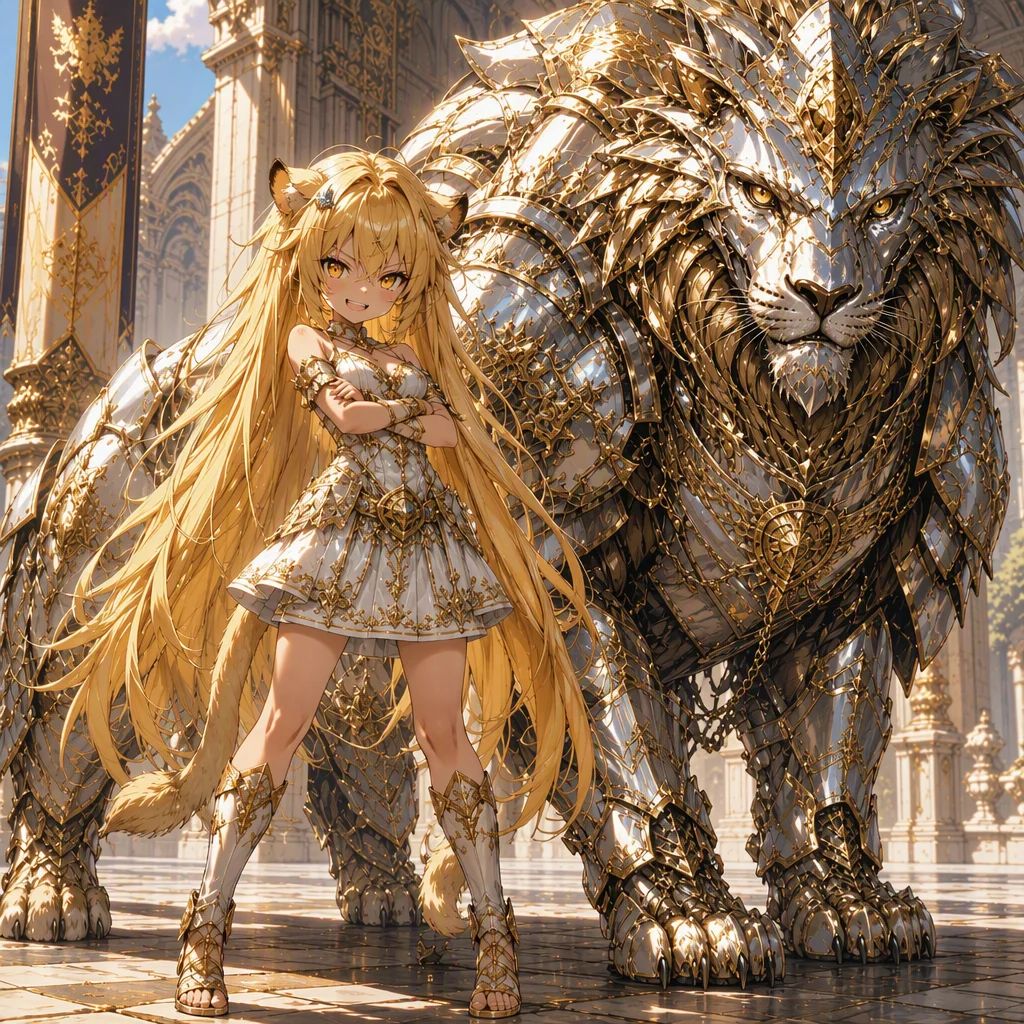 Leona the Lioness and Her Guardian Ragna