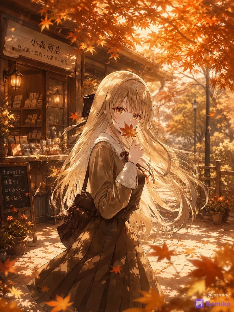 Meeting You Amidst the Season of Red Leaves