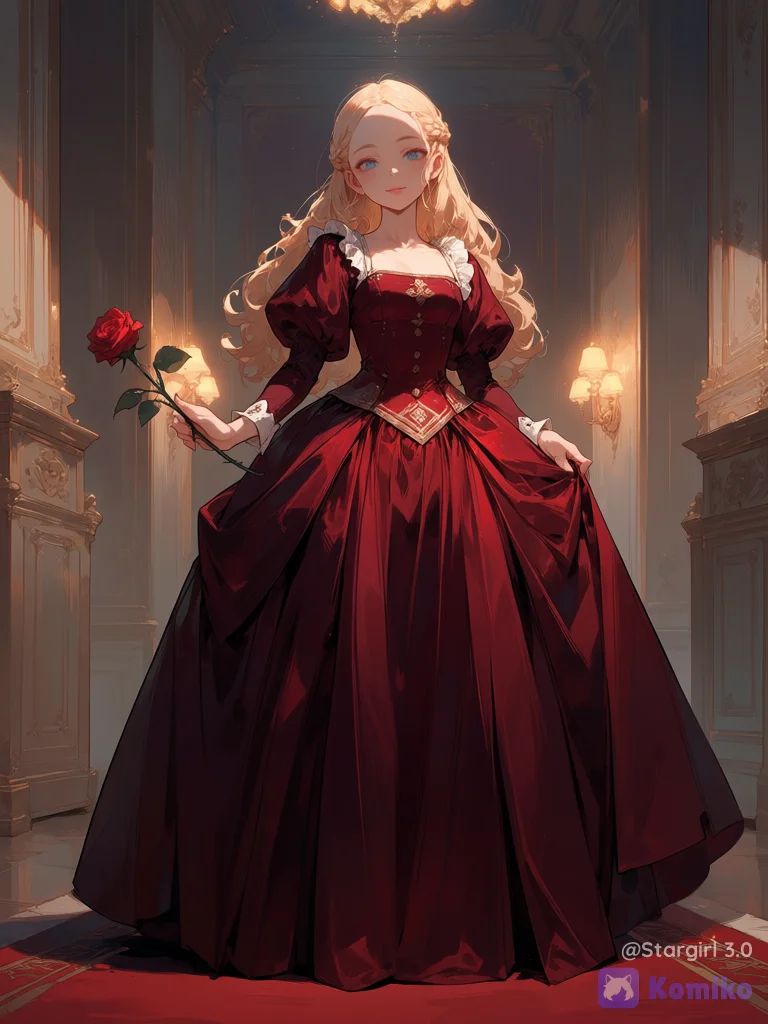 Red blood dress