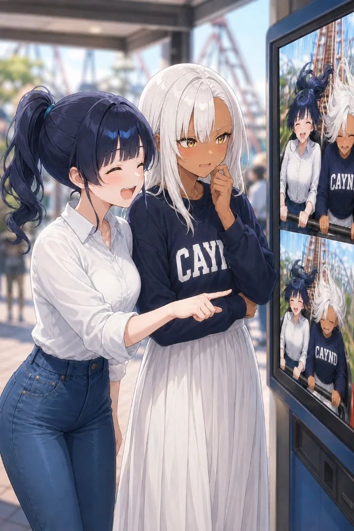 At the Amusement Park