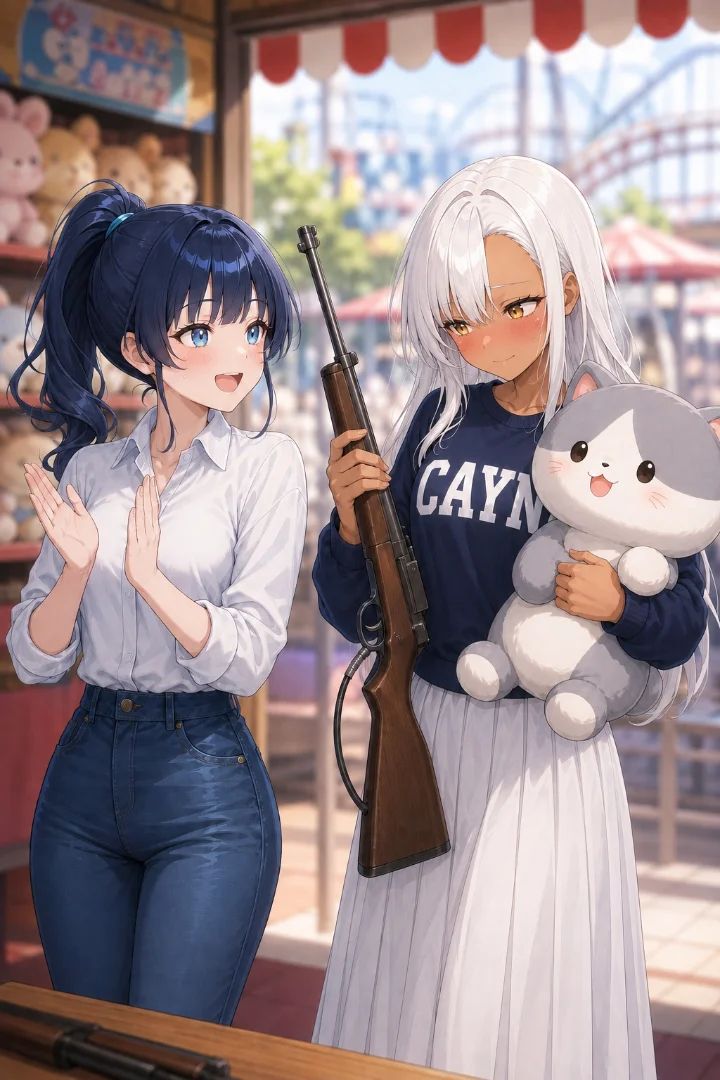 At the Amusement Park