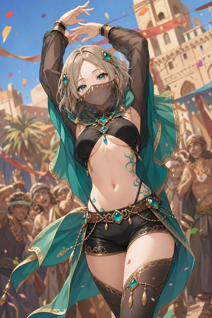 The Mysterious Desert Blade Dancer