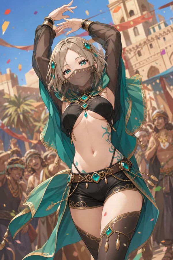 The Mysterious Desert Blade Dancer