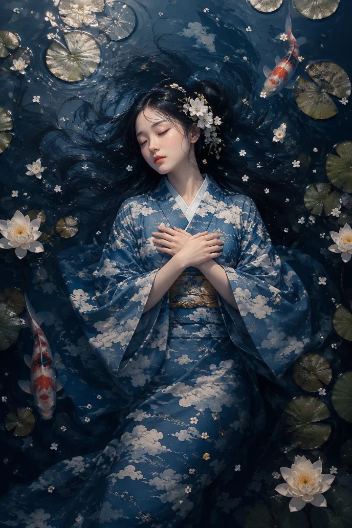 My Japanese version of the Ophelia myth