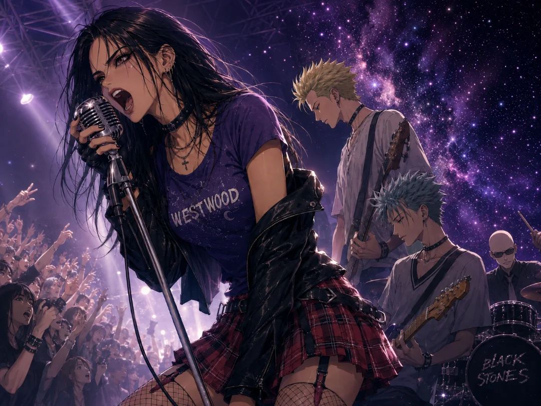 Cosplay Concert: Mara Becomes Nana! 🎸🍓