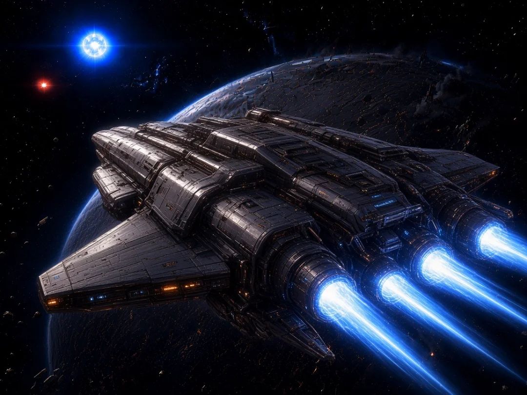 on the way to the planet of hope.