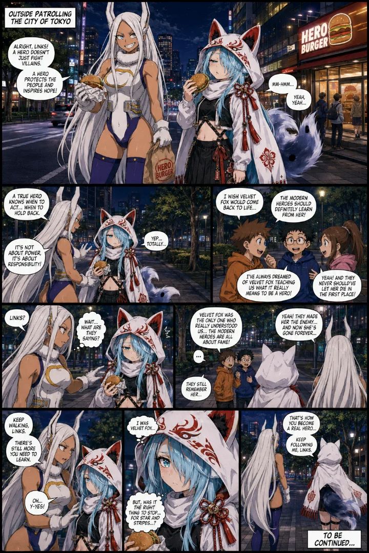 Velvet Fox's Hero Lesson! 🦊✨