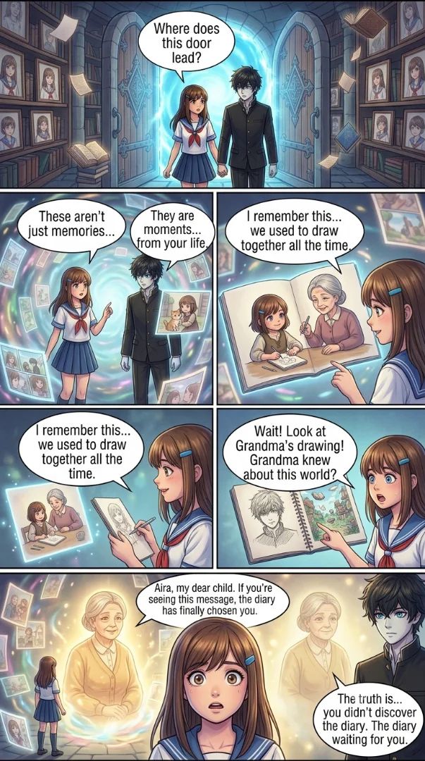 The Girl from the Last Page 💖✨