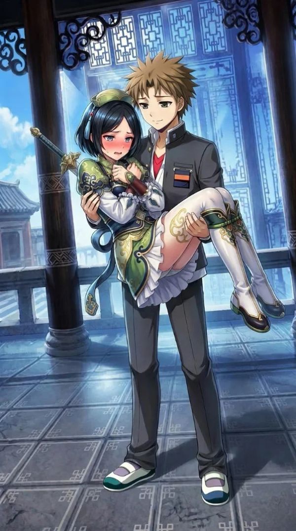Ryuugen & Naoka: Twin Siblings Moments - Princess Carry