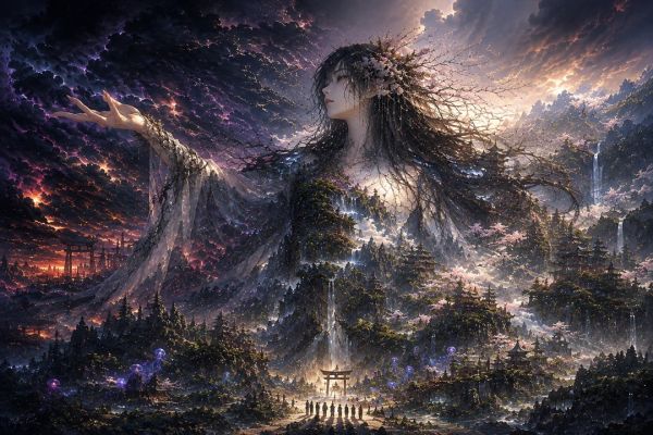A god of mountains