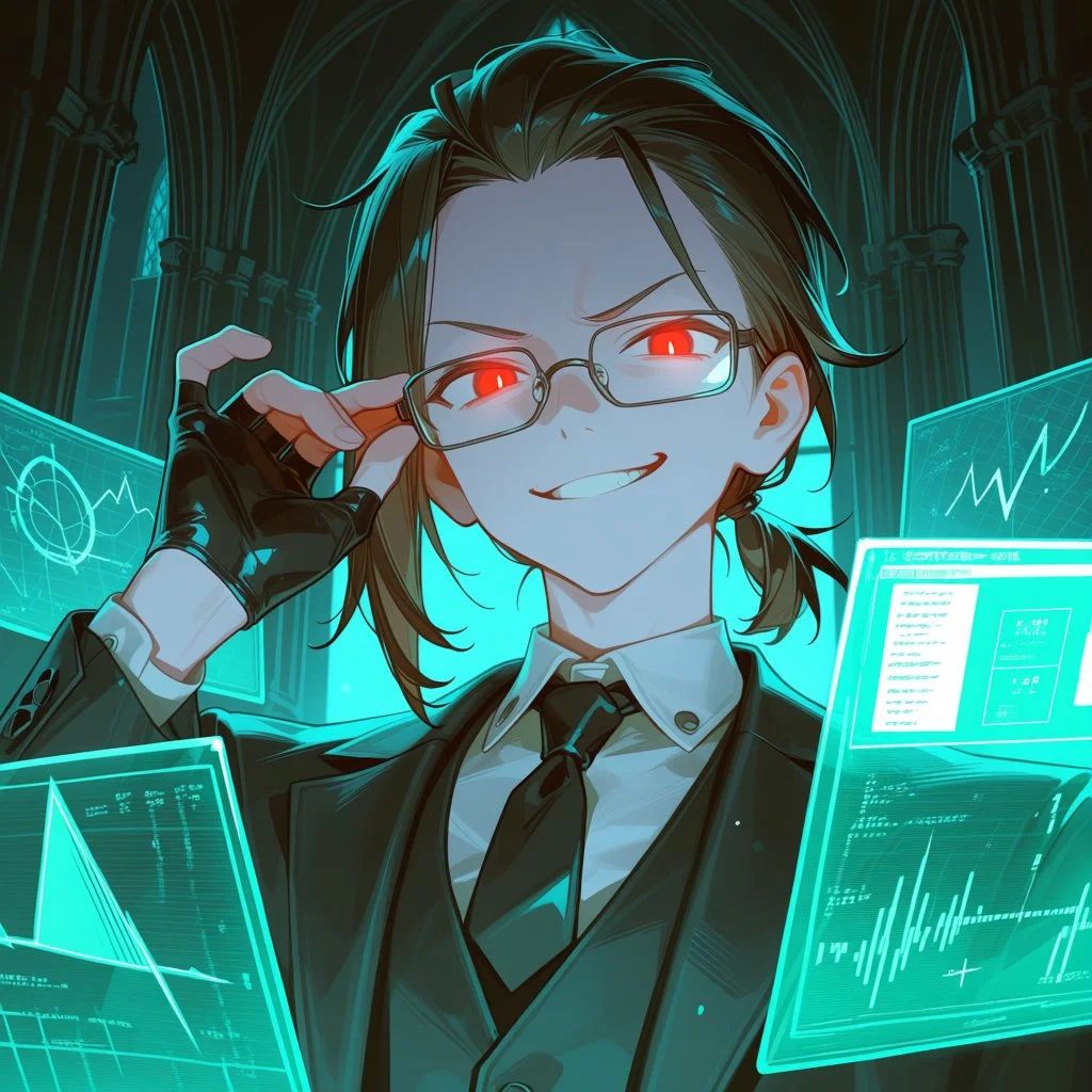 【大教堂主辦方・大主宰 Q 先生（Master Q）官方設定與日常圖】