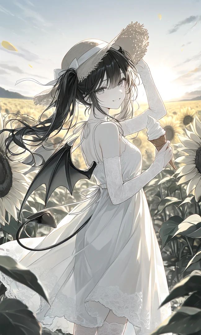 夏はどんな色いてたっけかなぁ