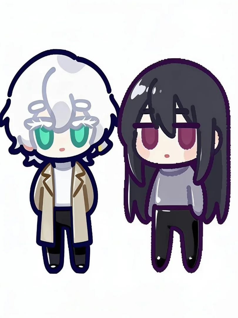 Bukowski and Fyori Chibi version 2.