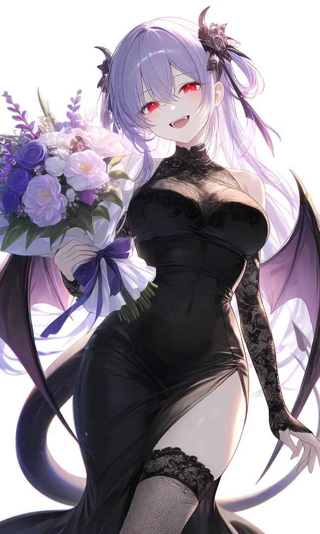 ありがとう、綺麗なお花だねぇ
