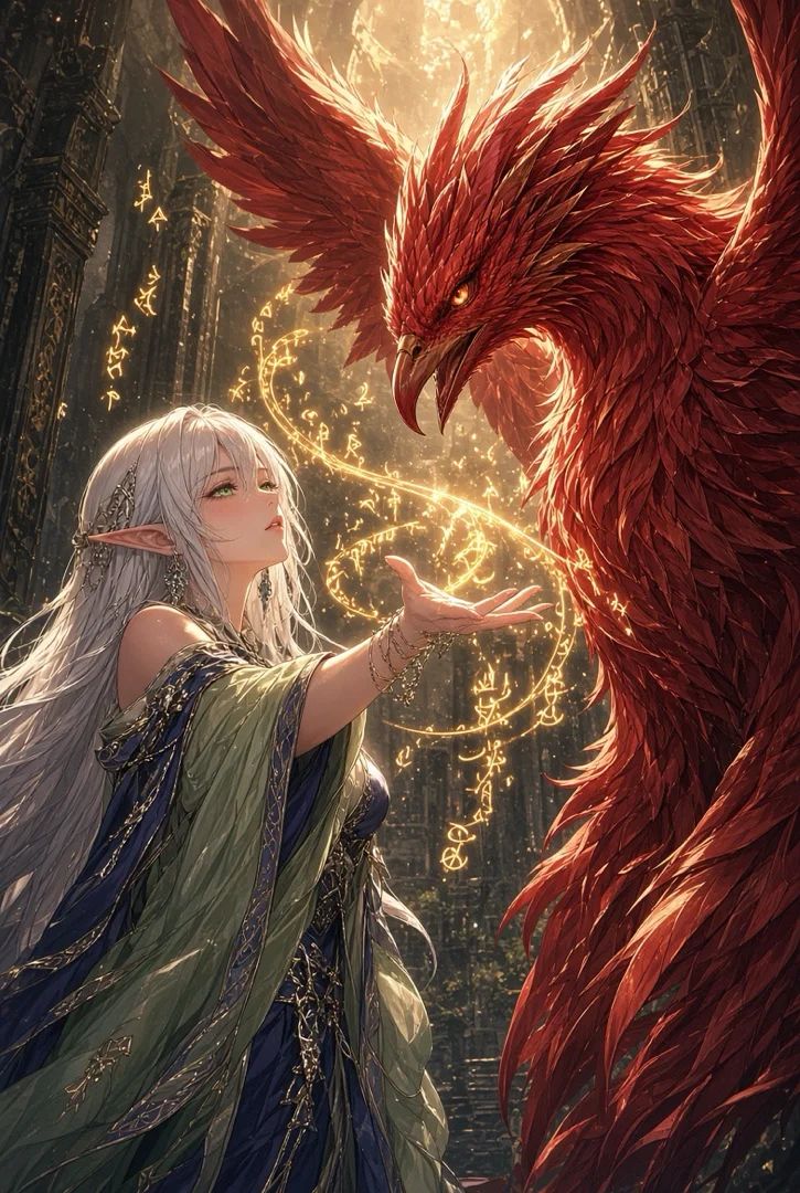 Summoner elf’s moment of the pact