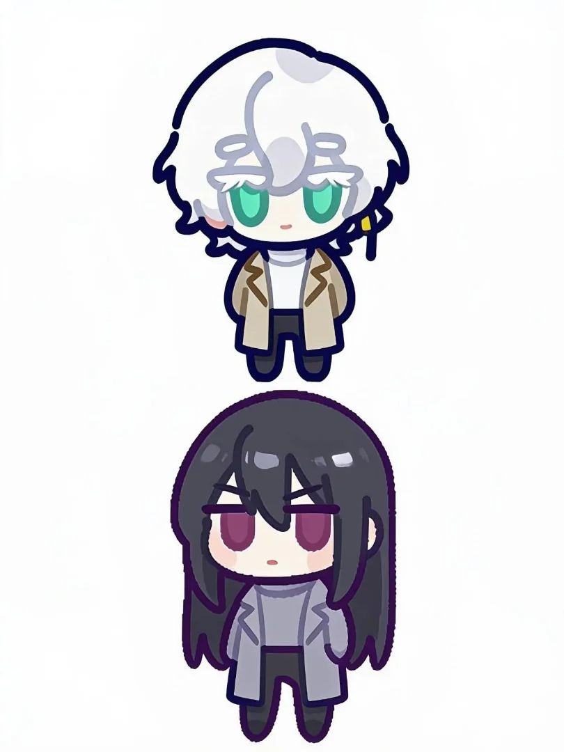 Bukowski and Fyori Chibi version 2.