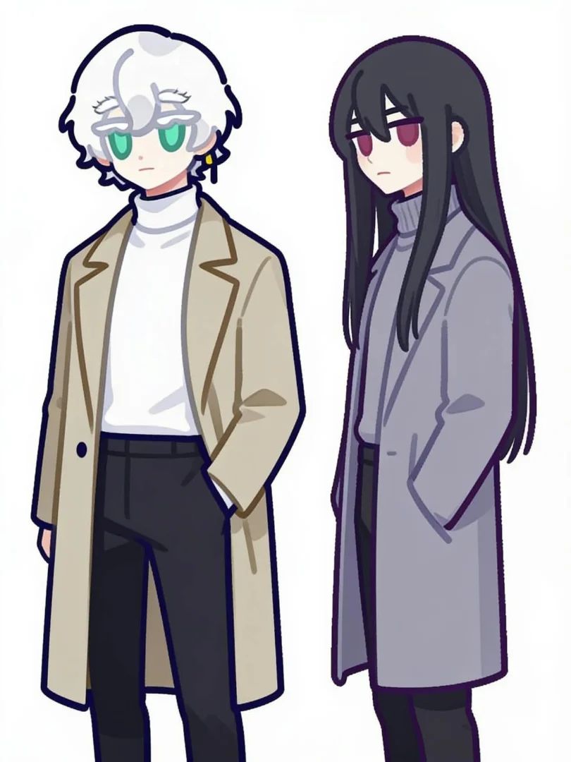 Bukowski and Fyori Chibi version 2.
