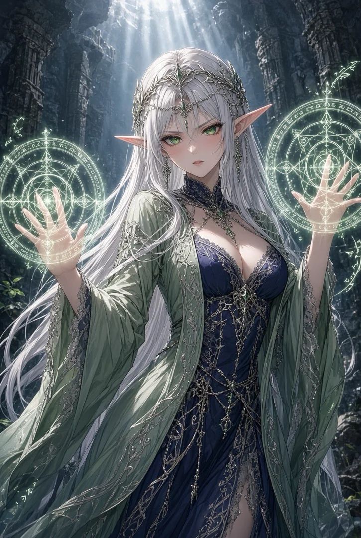 Summoner elf’s moment of the pact