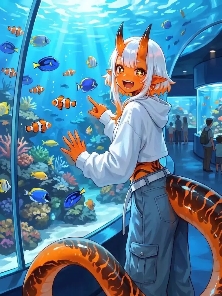 Bringing Xire to an aquarium!