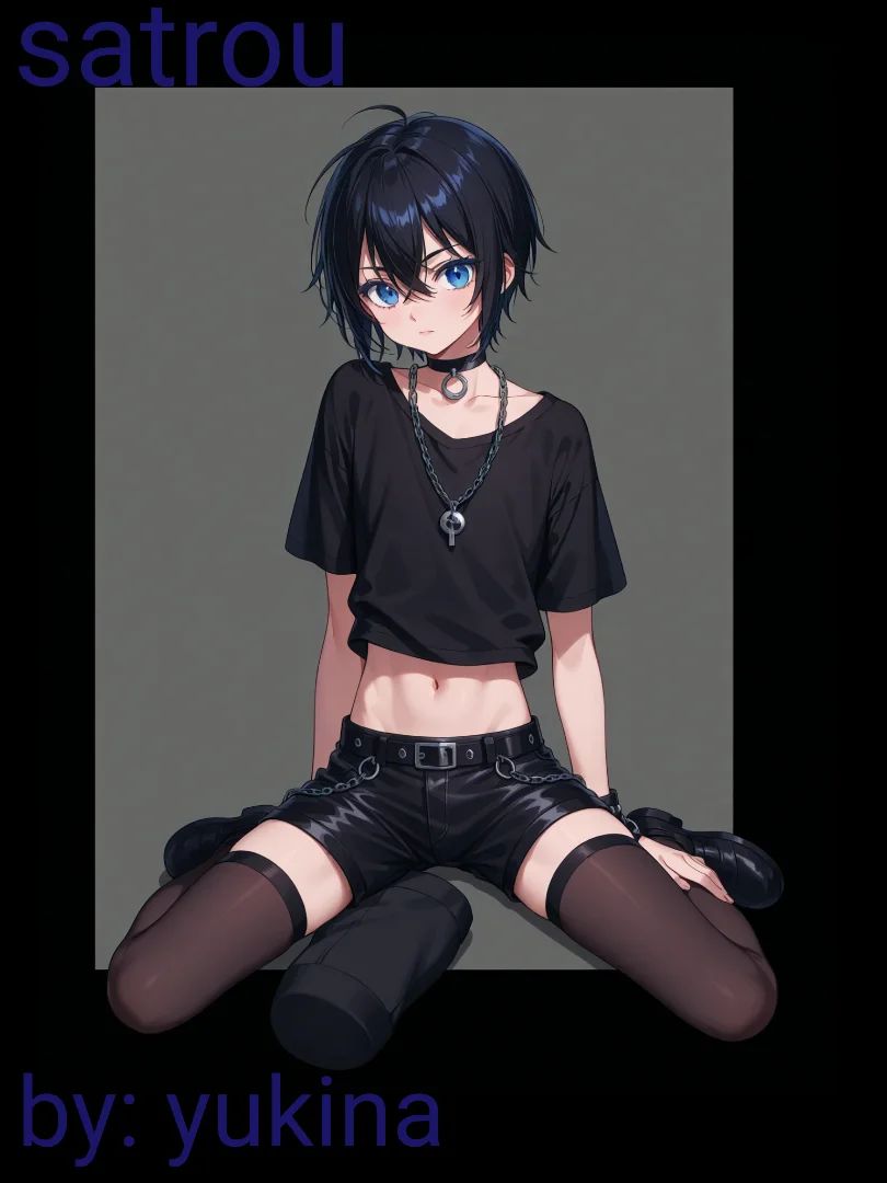 Satrou (anime femboy oc)