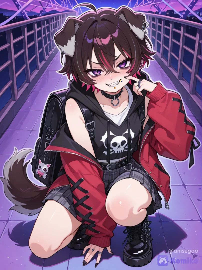 Virian в неоновом сквоте 🐱💜