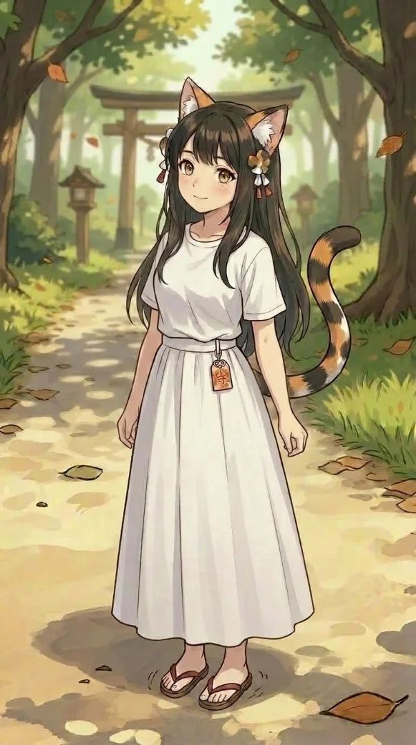Nekoshima Nekohime's Current True Form Casual Outfit