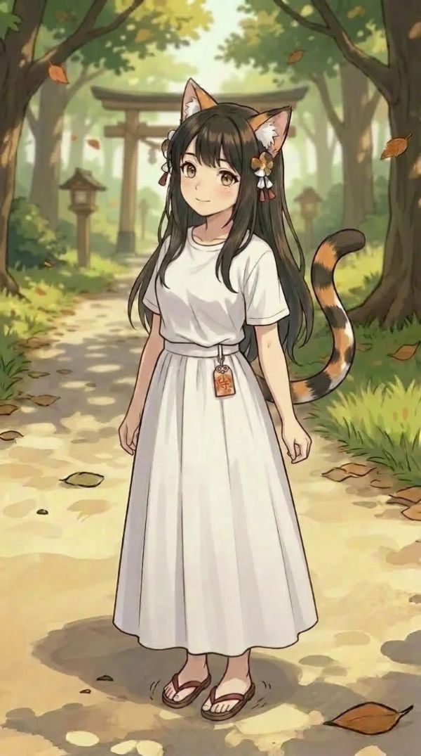 Nekoshima Nekohime's Current True Form Casual Outfit