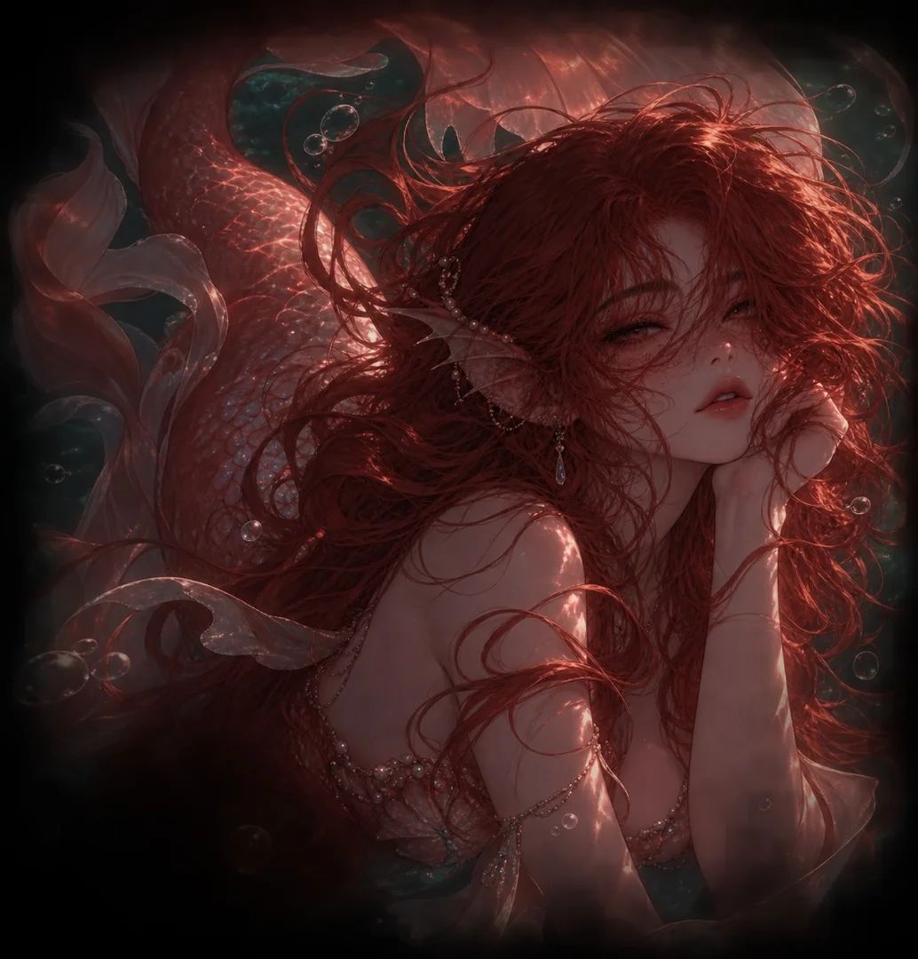 just my OC as mermaid