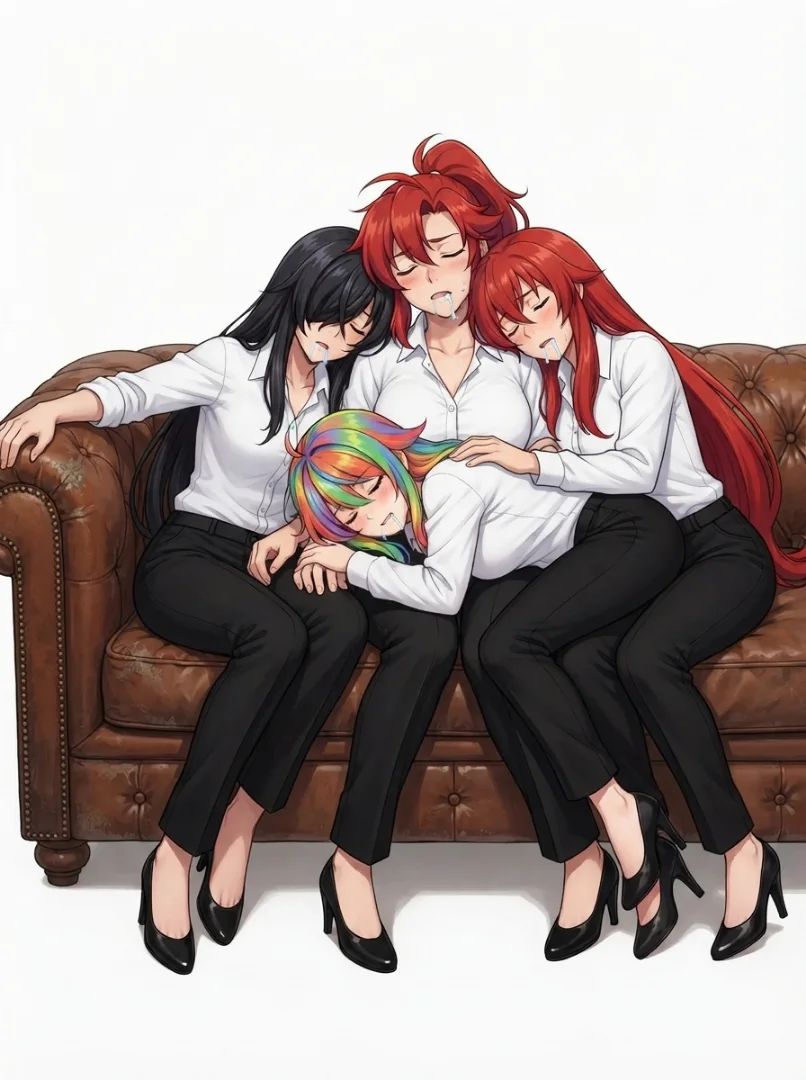 The gals are tired
