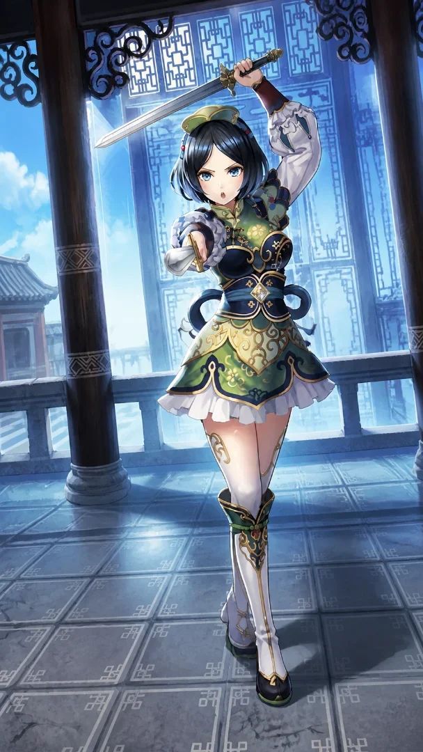 Ushio Naoka: Custom Outfit - Chinese Outfit